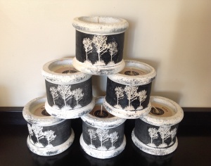 Decorative candle selection