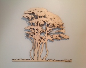 Wooden decorative craft